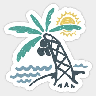 Hello Summer Sticker